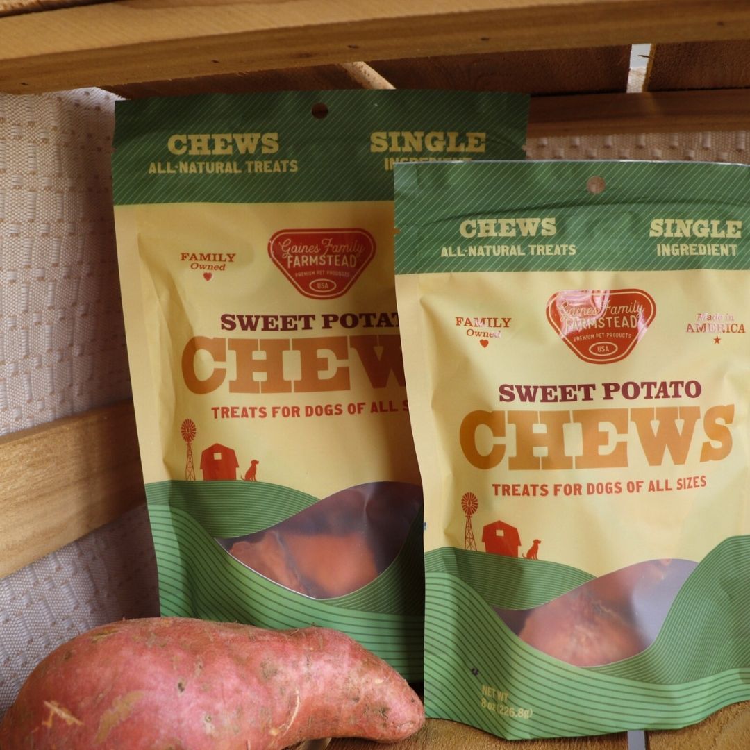 Sweet Potato Chews