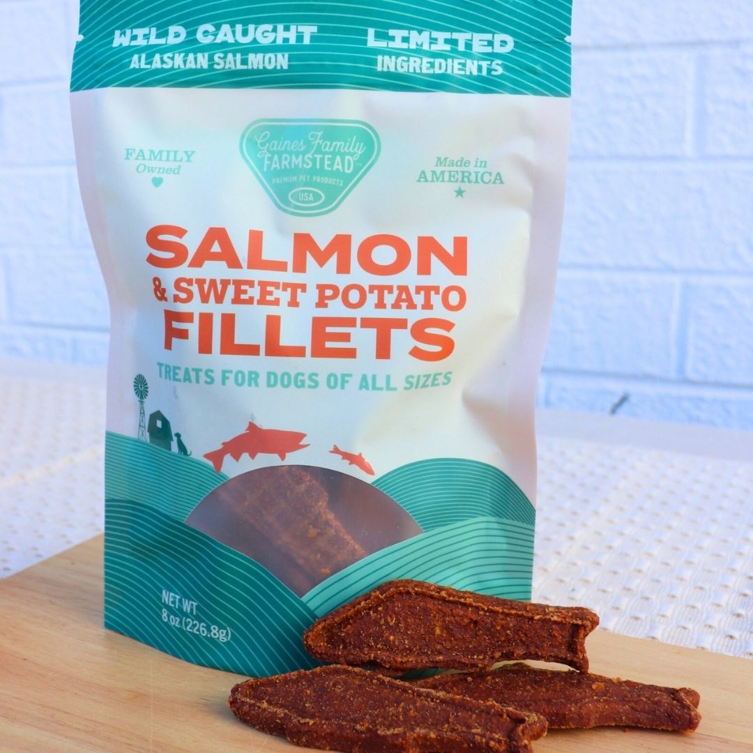 Salmon and Sweet Potato Fillets