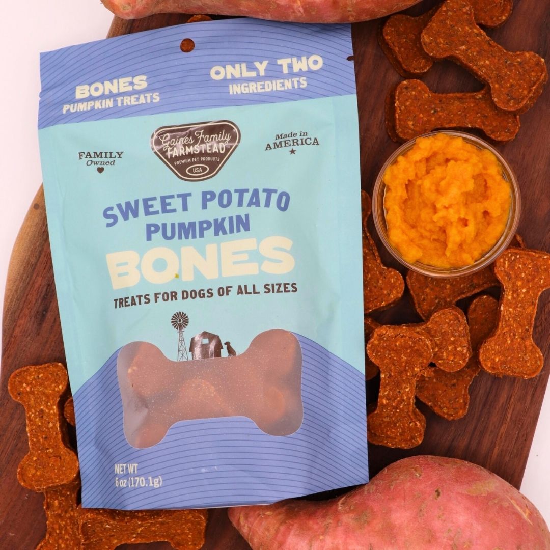 Sweet Potato and Pumpkin Bones