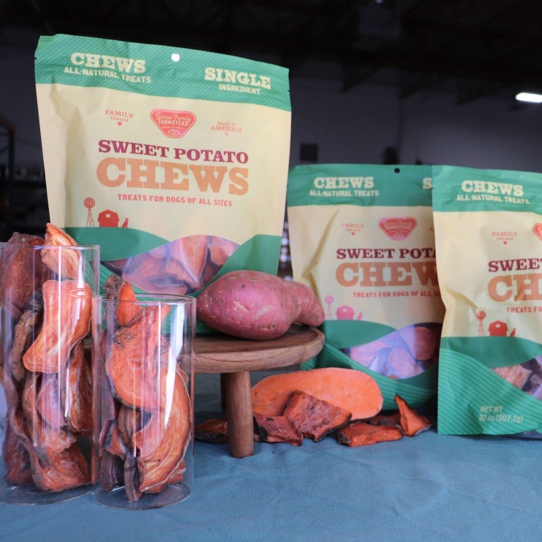 Sweet Potato Chews