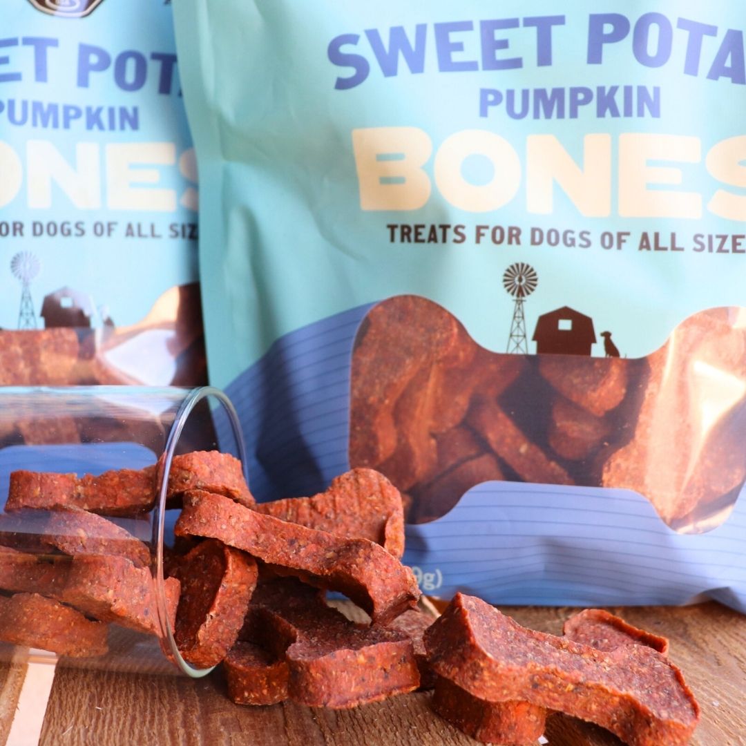 Sweet Potato and Pumpkin Bones