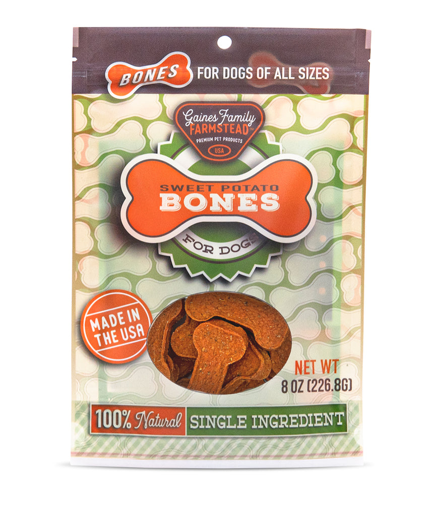 Sweet Potato Bone Dog Treats
